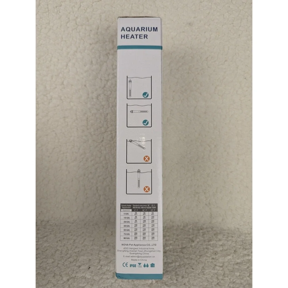 New‎ Orlushy Submersible Aquarium Heater
